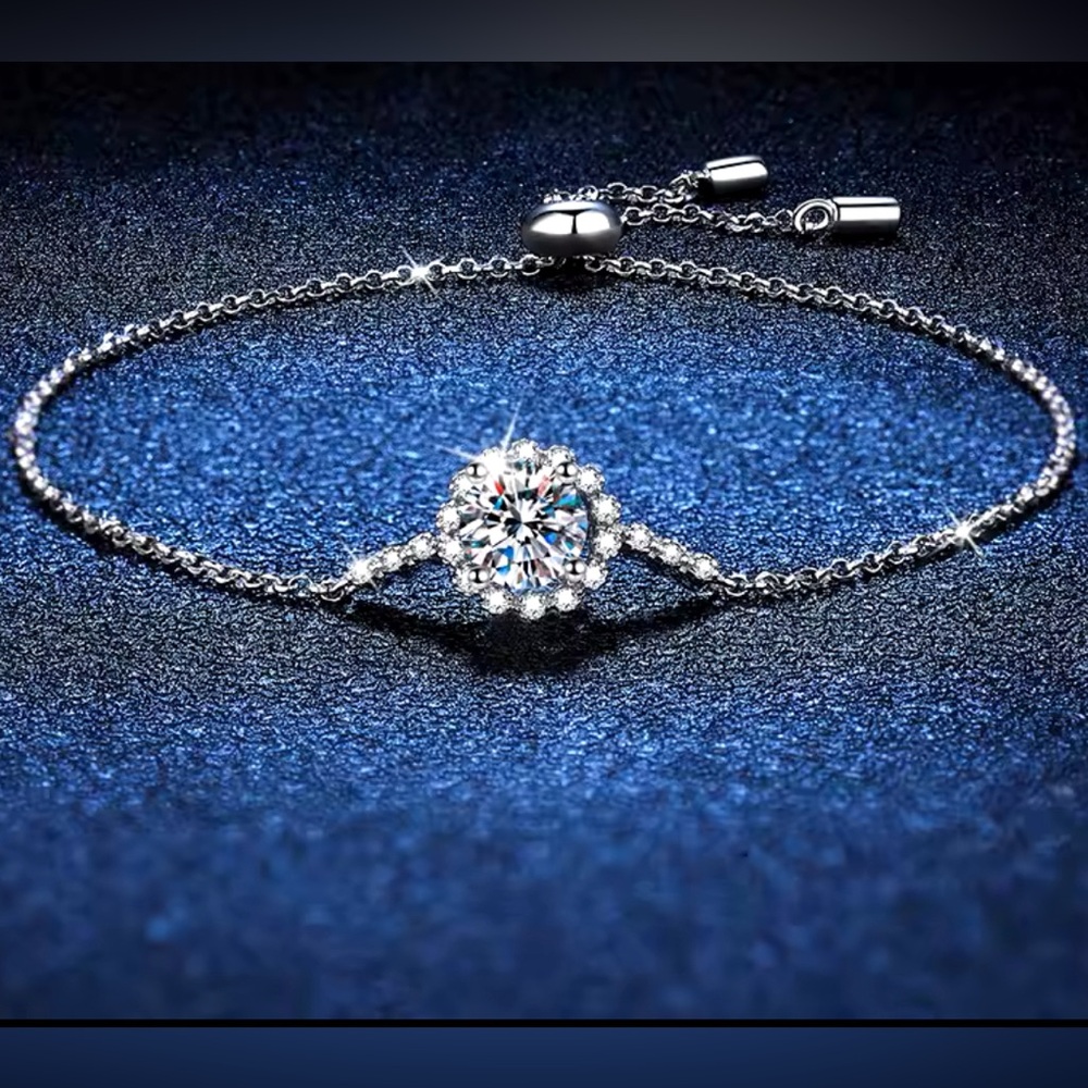 Bracelet moissanite 925